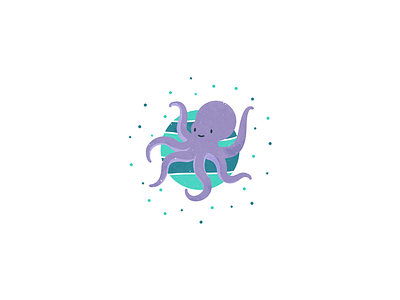 Octopus creature cute drawing illustration ocean octopus sea