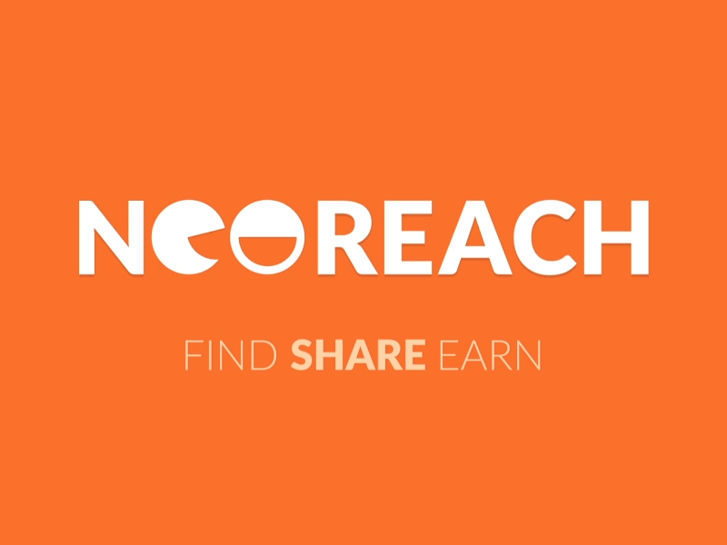 Logo Animation (gif) neoreach logo branding startup tech intro gif animation icon influencer marketing