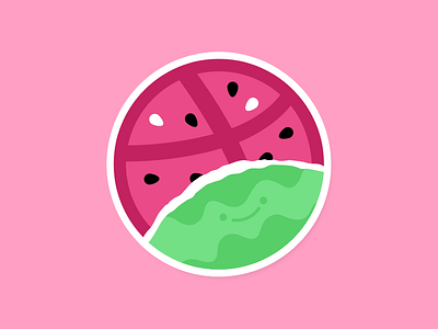 Dribbblemelon dribbble watermelon