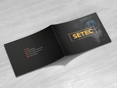 Setec Gaming Brochure concept adobe brochure design design graphic design illustrator photoshop