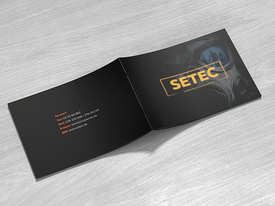 Setec Gaming Brochure concept