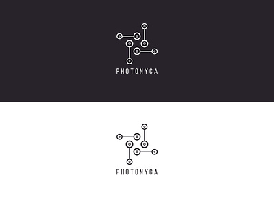 Photonyca Logo concept 2 adobe branding design graphic design illustration illustrator logo logo design typography