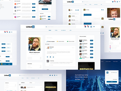 UX/UI Linkedin Redesign by Milosh Jakjimovski on Dribbble