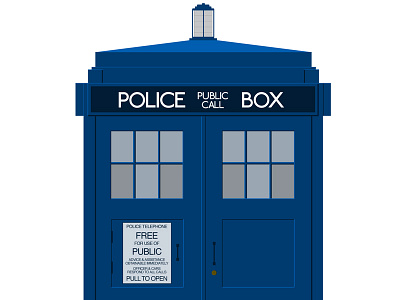 Tenth TARDIS doctor who tardis