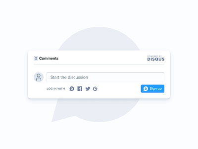 Disqus without the cruft