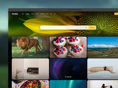Yandex Images redesign figma icon redesign sketch ui ui design yandex