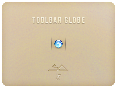 Toolbar Globe Freebie 32 icon psd