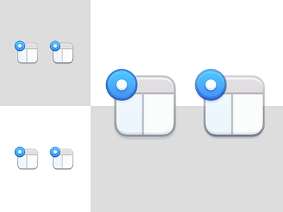 Drawing icons with translucency
