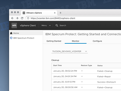 IBM Spectrum Protect for vSphere