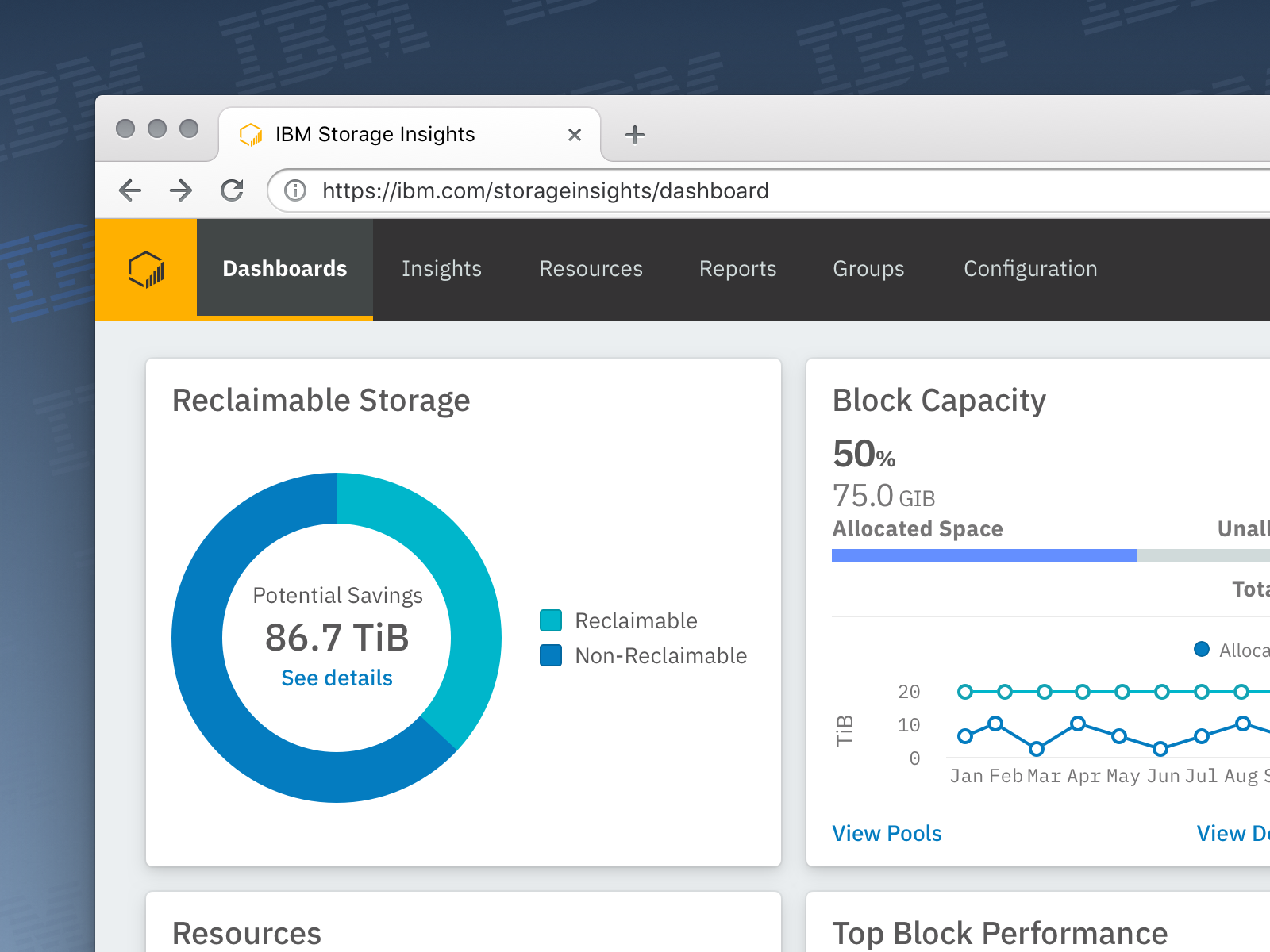 Ibm Storage Insights Pro Dashboard By Eli Schiff On Dribbble