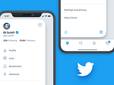 New Twitter iOS Navigation ios ui