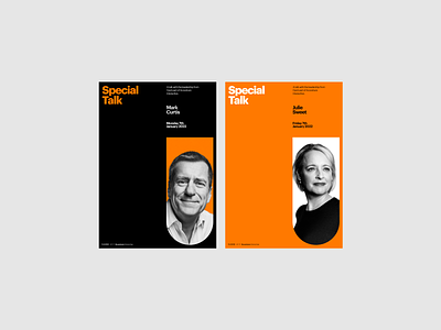 Fjord - Special Talks posters accenture company design fjord founder graphik poster type