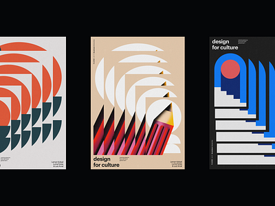 Fjord - Design For Culture Posters accenture design fjord graphik illustration lettering poster poster design repeat type typeface work