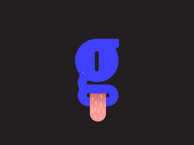 36days_G 😛 36days g 36daysoftype 36daysoftype3 tongue type typography
