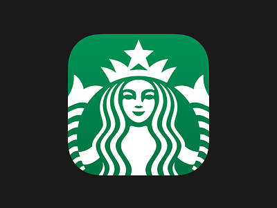 Starbucks 3.0 3.0 apple ios ios7 siren starbucks strike strikeux super ellipse