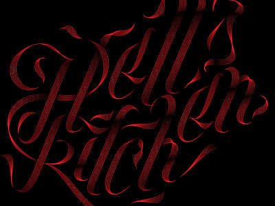 Hell's Kitchen hell kitchen lettering smoke