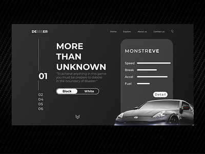 Car website Design