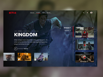 Netflix redesign website