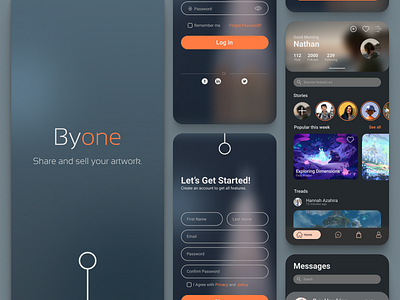 Byone App Design