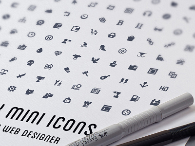 1,000 Vector Mini Icons
