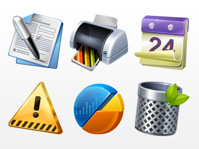 Free Business Icons for Dribbble Fans