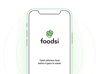 Foodsi App - Splash Screen Animation after effects animation app design foodsi illustration logo motion