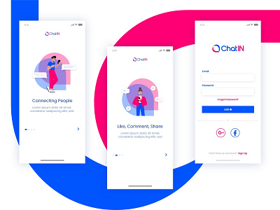 ChatIN - A Social App Concept
