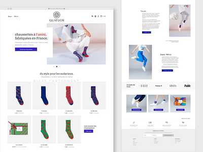 Quatuor branding design stephane voisin ui ux web design