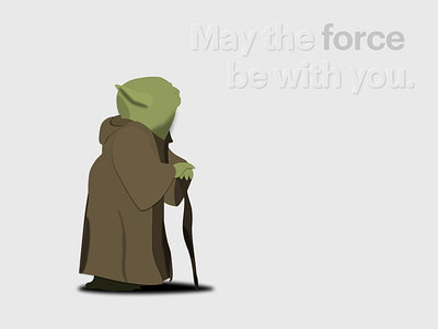 Yoda design gray green illustration ios stephane voisin ui ux web design