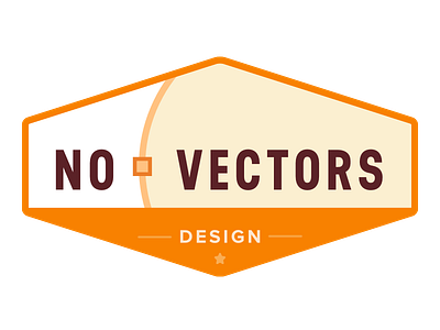 Badge for NoVectors.com blog badge blog design blog identity logo mark vectors