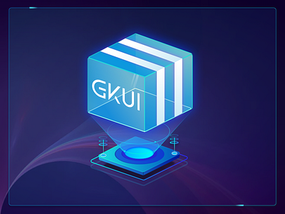 GKUI 2.5d gui icon isometric