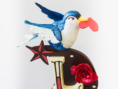 Sailor Jerry Chocolate Sculpture