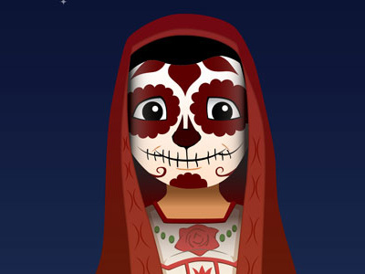 Dia de los muertos character design challenge dia de los muertos