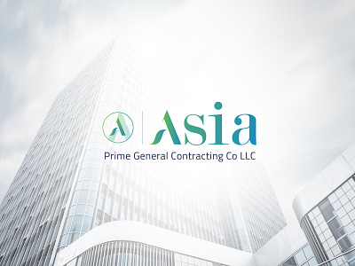 Asia Prime General Contracting book brand branding color company digital final identity option palette shapes style