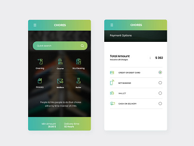 Chores App ( android & IOS app)