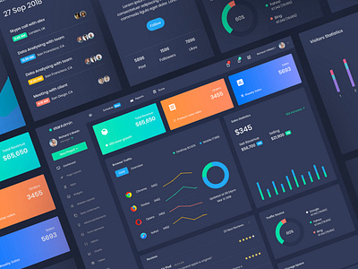 Star Admin Dark Theme admin admin dashboard admin panel admin template admin theme bank bootstrap bootstrap 4 chart color design finance gauge graph map product statistics typography ui webapp