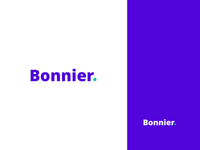 Bonnier branding design icon letter logo logodesign logotype rebrand redesign redranding simple typography