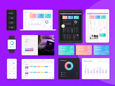 Purple Admin Dashboard