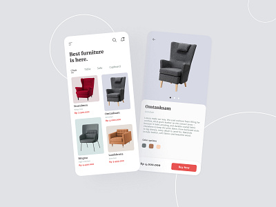 Furniture Shop eCommerce Mobile App