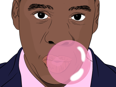 Jay Z illustration musician portrait