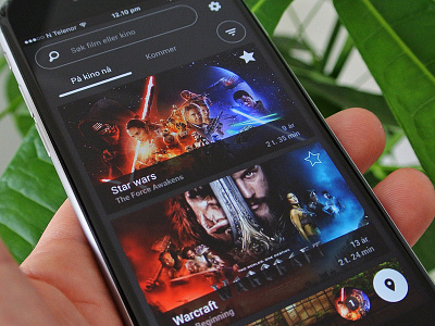 Filmweb app cinema design films heartbit mobile norway search ui