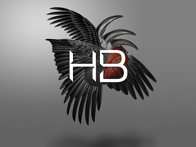 Struggles of creativity bird branding feathers identity logo logotype