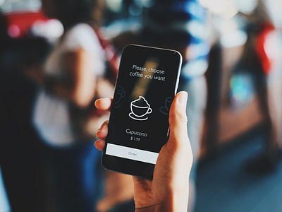 Paper Cup - Mobile ordering app coffee mobile ui ux