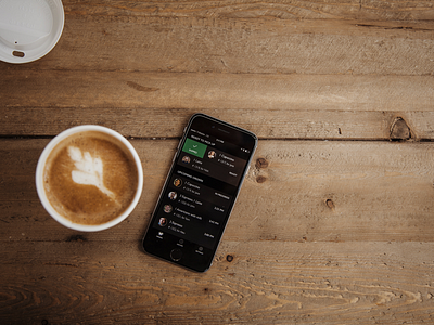 Barista workplace ai coffee mobile ux workplace