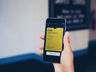 ParkMe - ClassPass for parking in New York City ai mobile parking ui ux