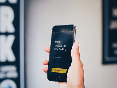 Parking App ai ambient ideas iphone ui ux