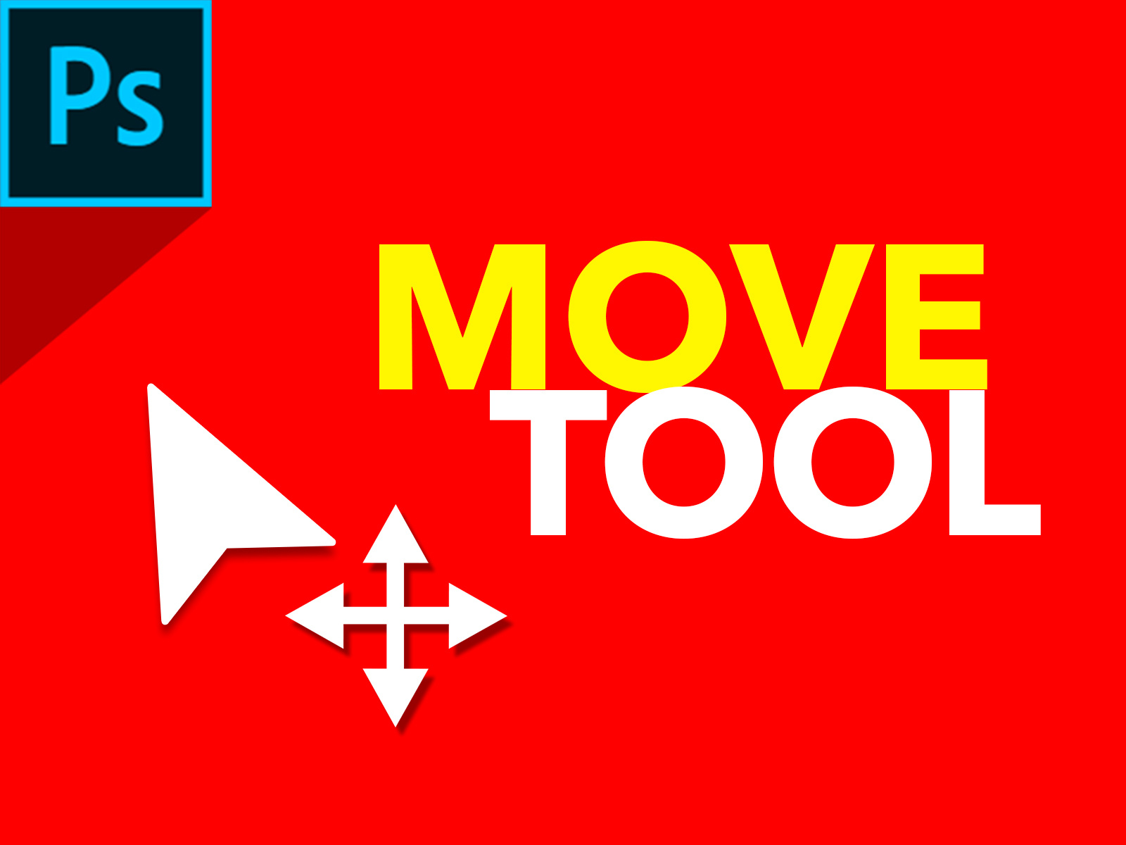 Photoshop move tool не работает