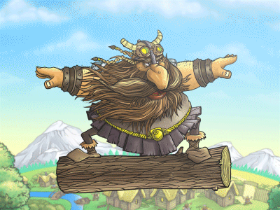 Character Animation Test - Viking after effects apple character emilijus flapcraft ios jocas lithuania pixelmator team