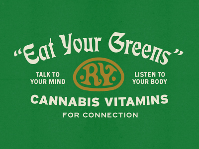 R.Y. Originals : Cannabis Vitamins branding cannabis logo weed