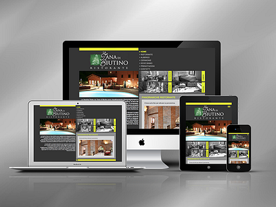 La Tana di Biutino Webite apple design graphic layout mac responsive web web design website
